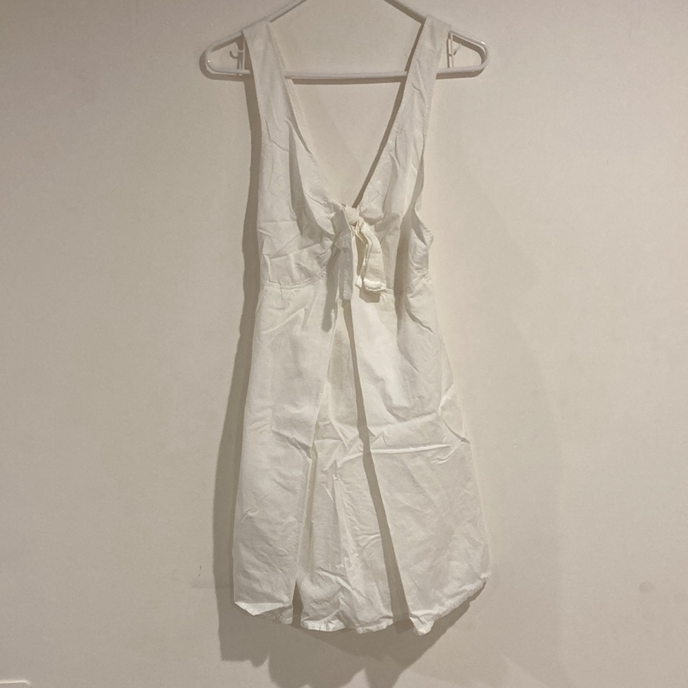 Hugo Boss white dress